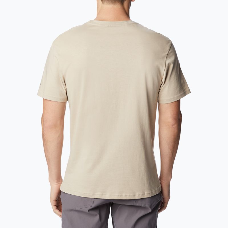 Columbia Rapid Ridge Graphic camicia da trekking uomo ancient fossil/csc stacked camo graphic 2