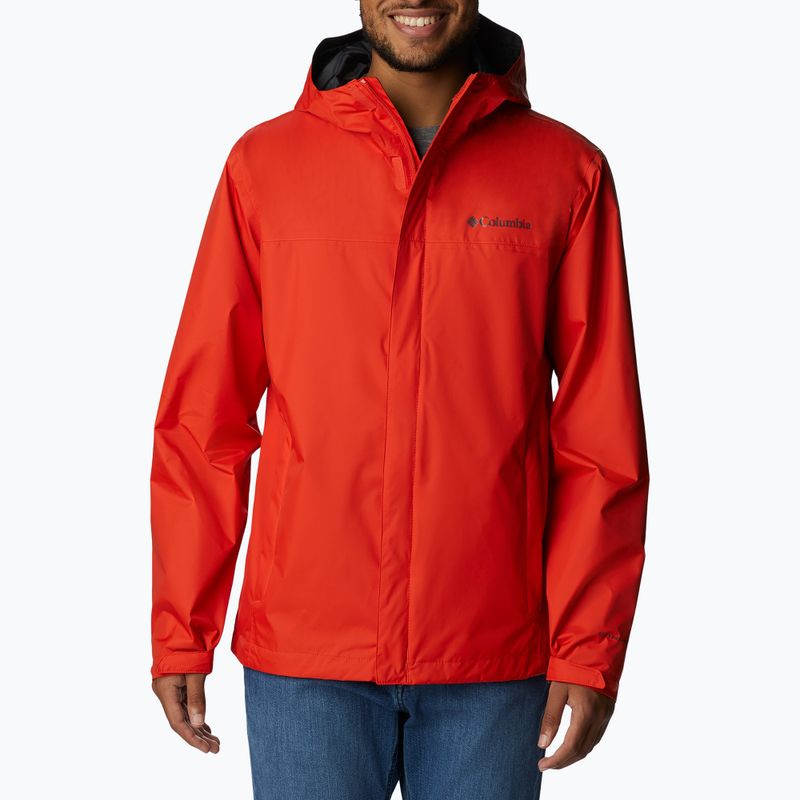 Giacca da pioggia Columbia Watertight II spicy da uomo