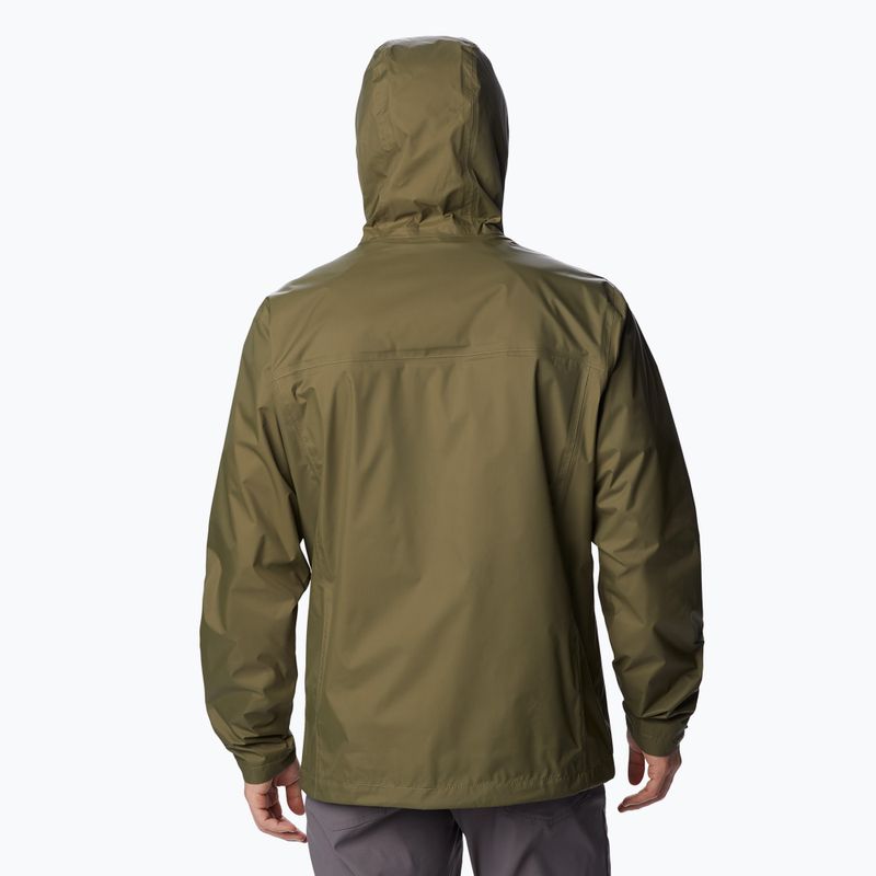 Giacca da pioggia Columbia Watertight II da uomo verde pietra 3