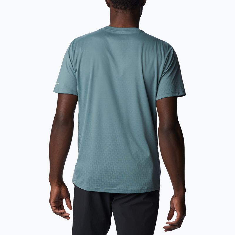 Columbia Zero Ice maglia da trekking da uomo Cirro-Cool Graphic grafica in metallo/cappuccio grafica nightscape 2