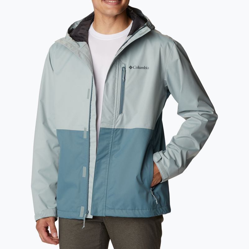 Giacca impermeabile Columbia Hikebound niagara/metal da uomo 3