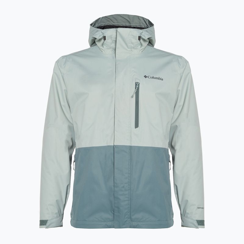 Giacca impermeabile Columbia Hikebound niagara/metal da uomo 6
