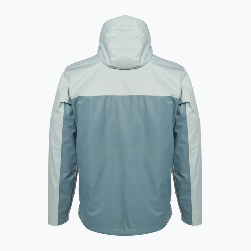 Giacca impermeabile Columbia Hikebound niagara/metal da uomo 7