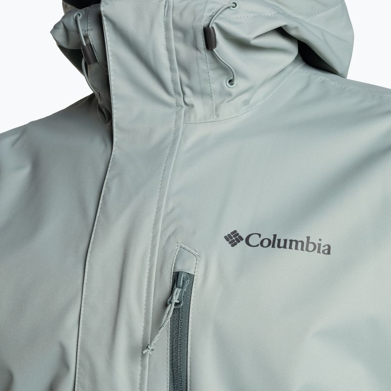 Giacca impermeabile Columbia Hikebound niagara/metal da uomo 8