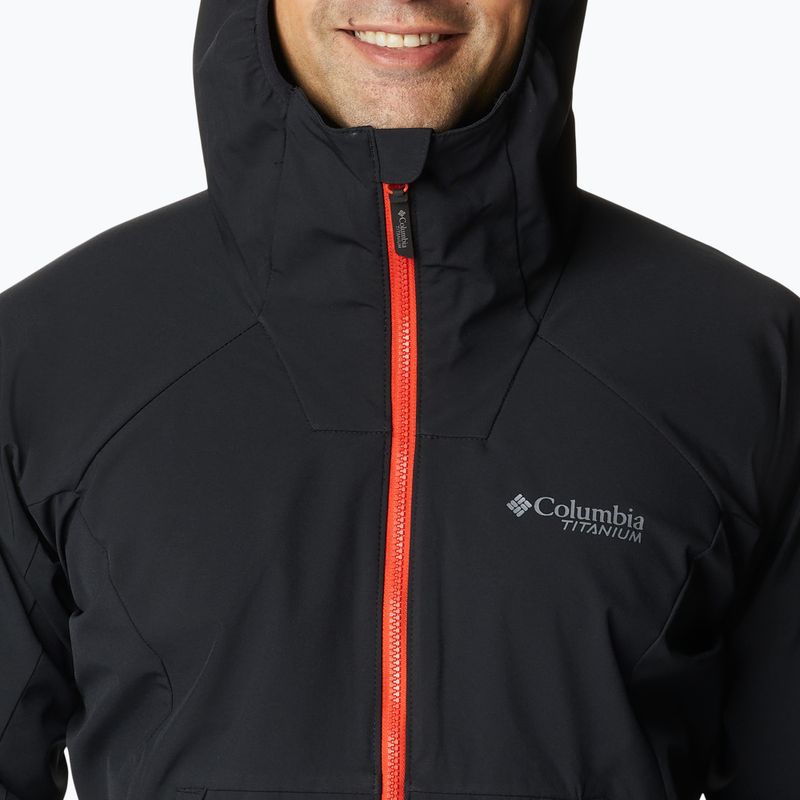 Giacca Columbia Platinum Peak Softshell uomo nero 8