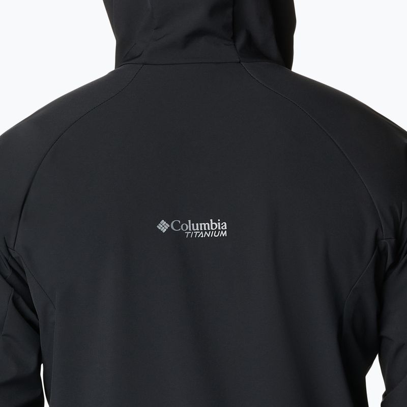 Giacca Columbia Platinum Peak Softshell uomo nero 10