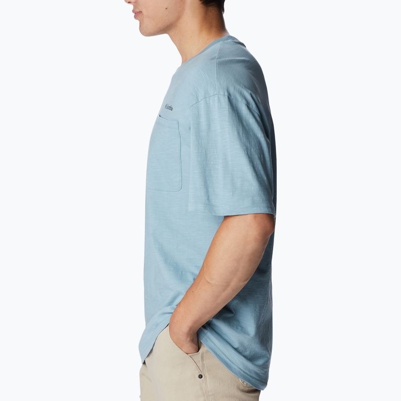 Columbia Break It Down - camicia da trekking da uomo blu pietra 4