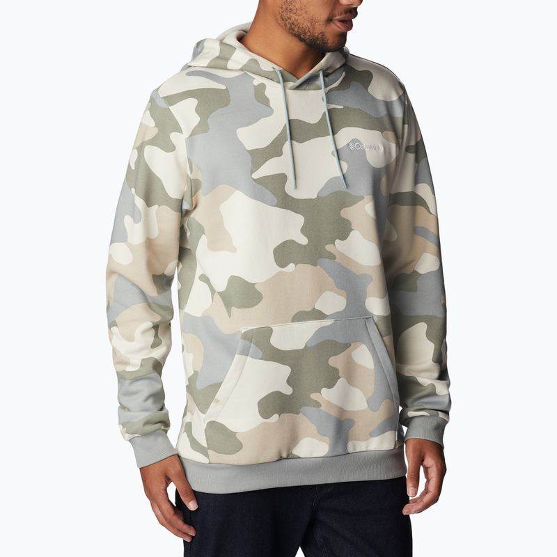 Felpa Columbia da uomo con logo stampato niagara mod camo trekking 3