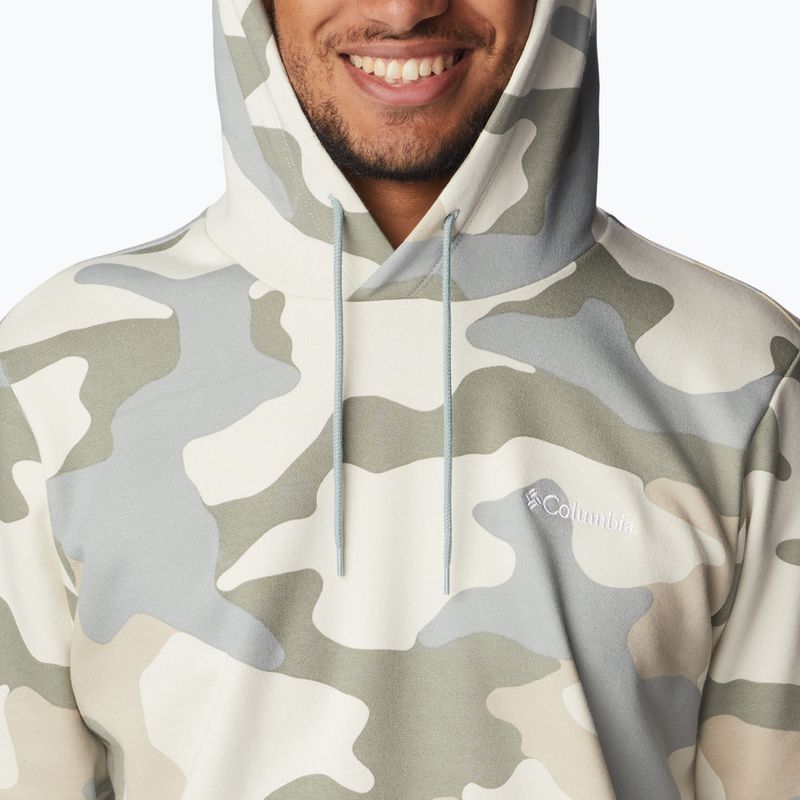Felpa Columbia da uomo con logo stampato niagara mod camo trekking 5