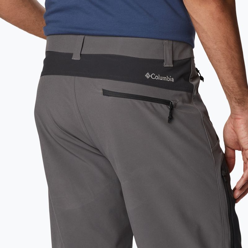 Pantaloncini da trekking Columbia Triple Canyon II city grey da uomo 3