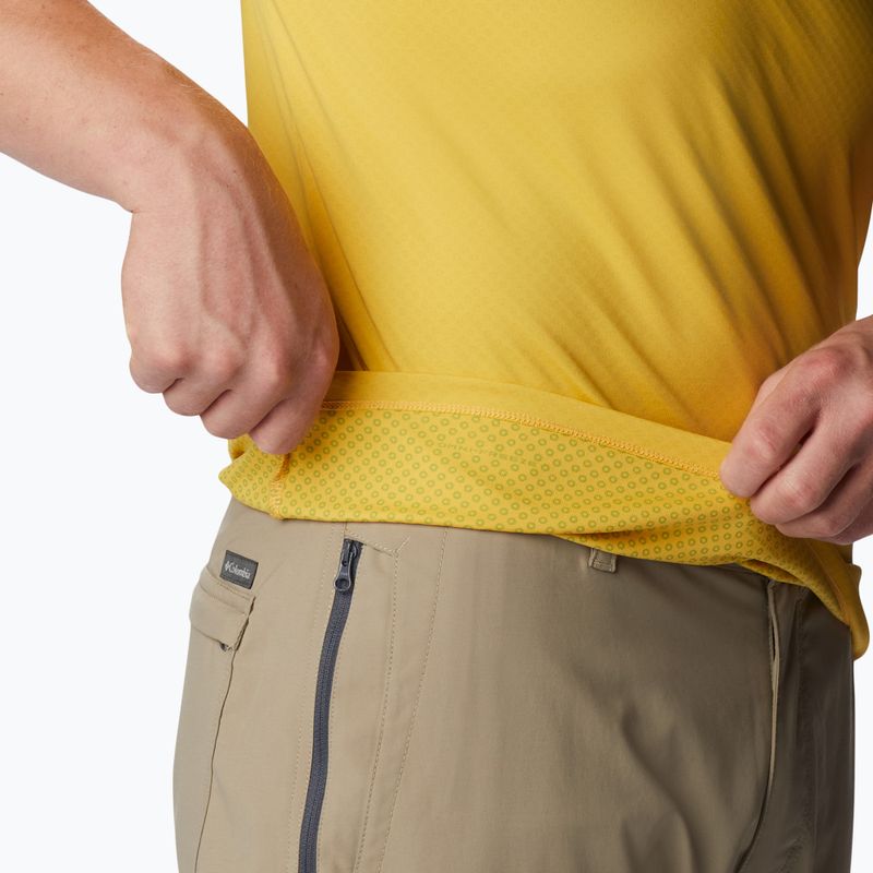 Columbia Zero Rules - Camicia da trekking uomo pepita d'oro 5
