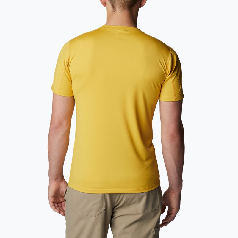 Columbia Zero Rules - Camicia da trekking uomo pepita d'oro 2