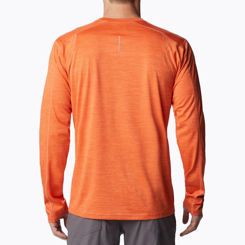 Uomo Columbia Alpine Chill Zero desert orange heather trekking longsleeve 2