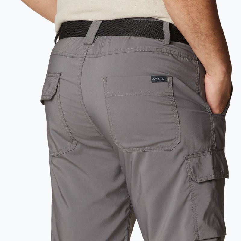 Pantaloncini da trekking Columbia Silver Ridge Utility Cargo city grey uomo 5