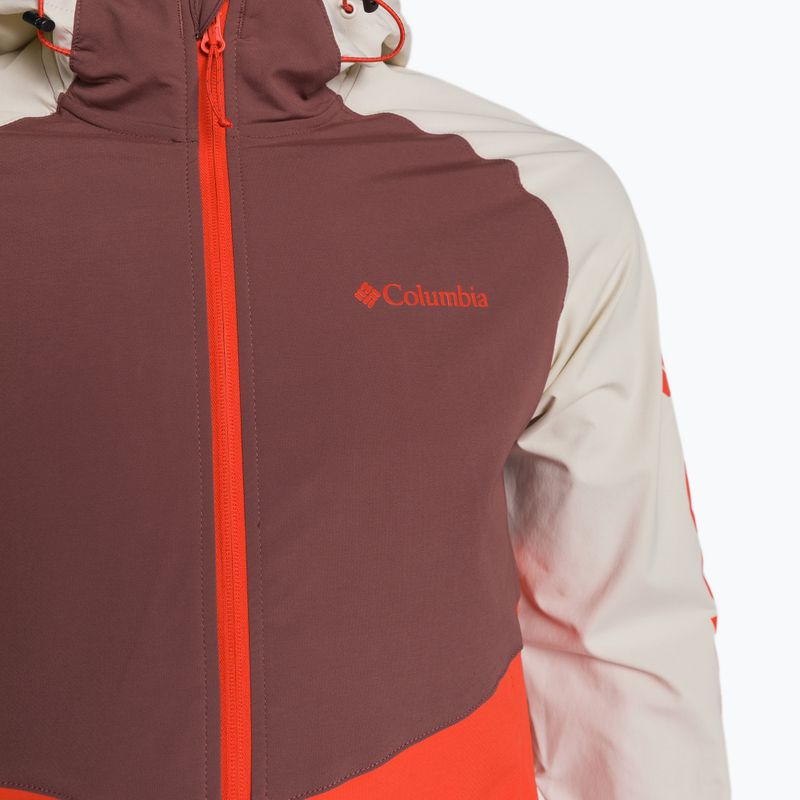 Giacca softshell Columbia Panther Creek da uomo, speziata e leggera, color uvetta e gesso 13