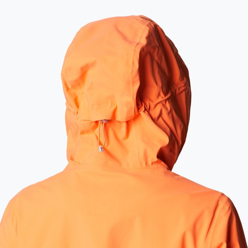 Giacca da pioggia Columbia Omni-Tech Ampli-Dry donna arancio tramonto 5