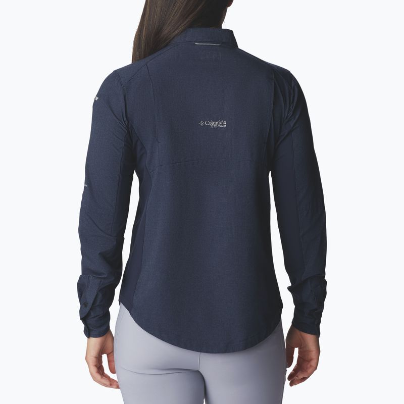 Columbia camicia donna Titan Pass Irico dark nocturnal 2
