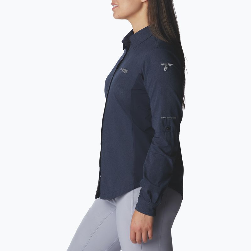 Columbia camicia donna Titan Pass Irico dark nocturnal 3