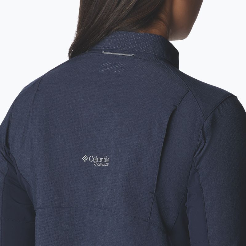 Columbia camicia donna Titan Pass Irico dark nocturnal 5