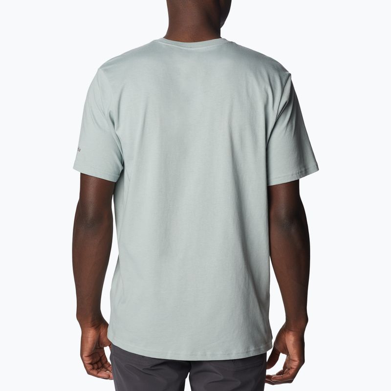 Columbia Rockaway River Graphic niagara/scenic stroll graphic camicia da trekking da uomo 2
