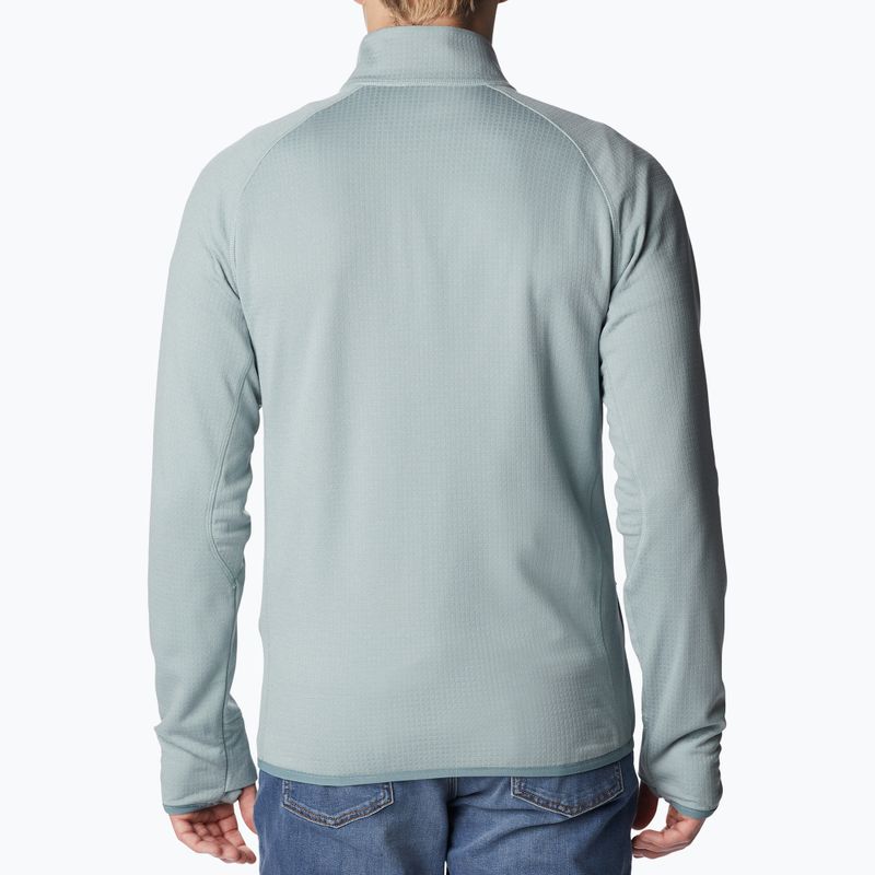 Felpa trekking uomo Columbia Triple Canyon Full Zip niagara 2
