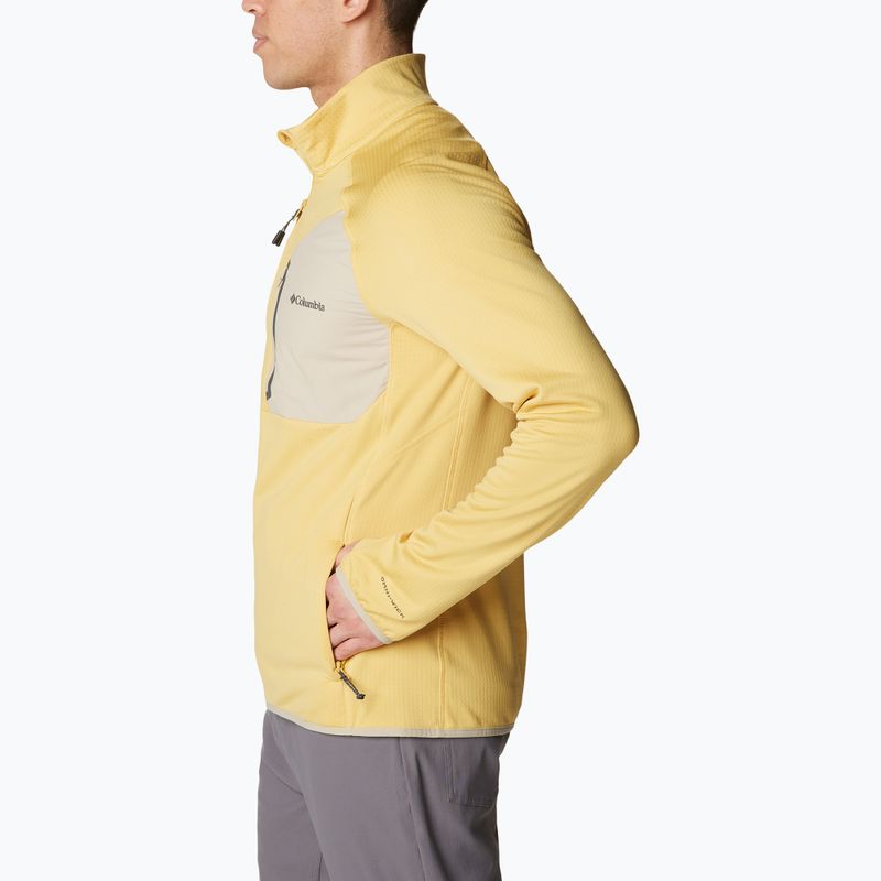 Felpa Columbia Triple Canyon Full Zip Uomo golden nugget trekking 4