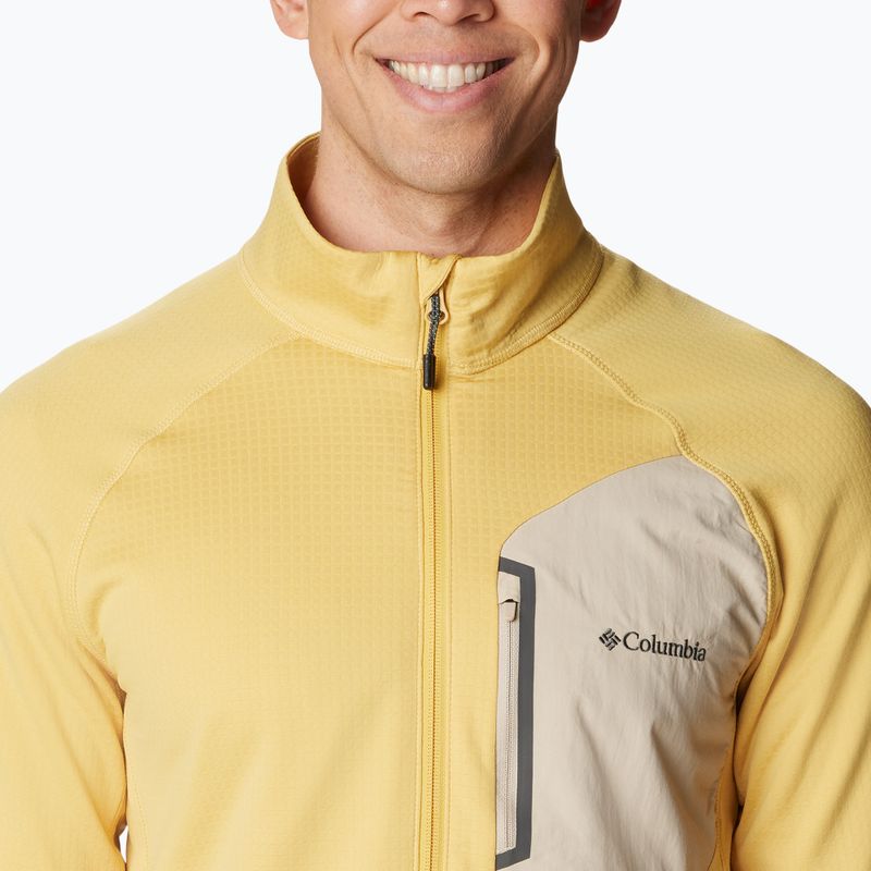 Felpa Columbia Triple Canyon Full Zip Uomo golden nugget trekking 6