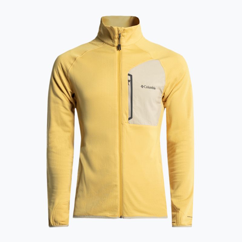 Felpa Columbia Triple Canyon Full Zip Uomo golden nugget trekking 9