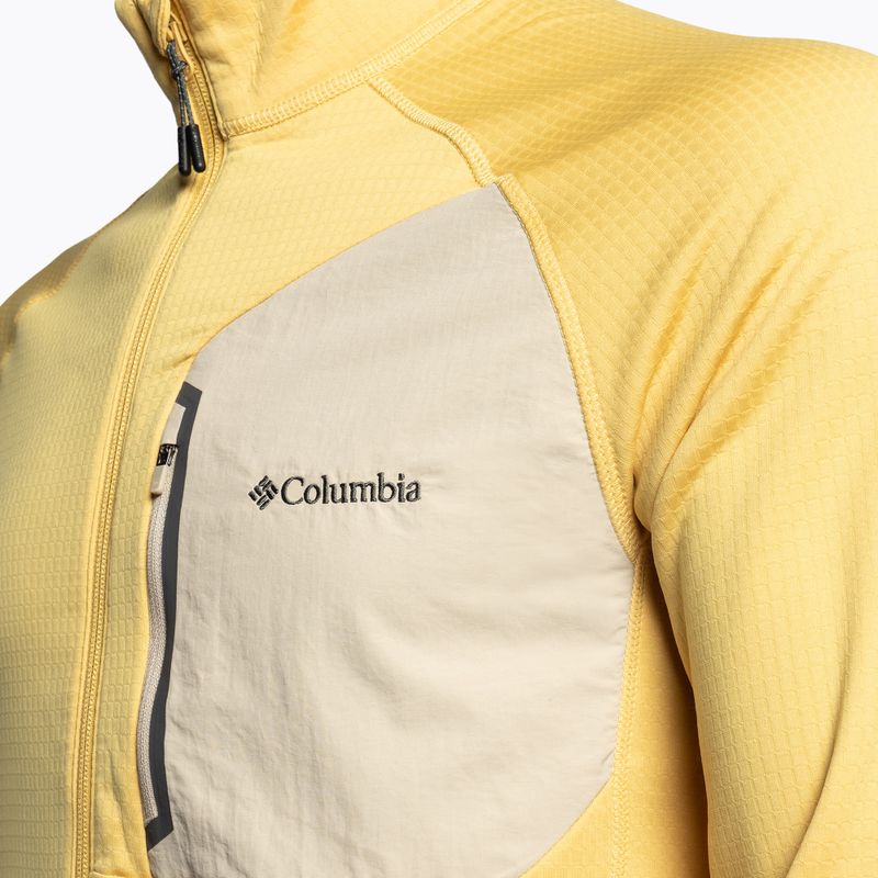 Felpa Columbia Triple Canyon Full Zip Uomo golden nugget trekking 11