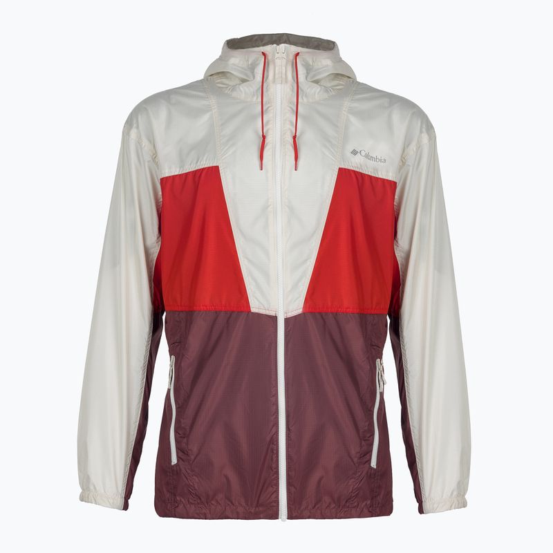Giacca a vento Columbia Trail Traveler light raisin/spicy/chalk da uomo
