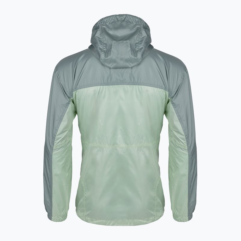 Columbia Trail Traveler giacca a vento da uomo verde ghiaccio/niagara 2