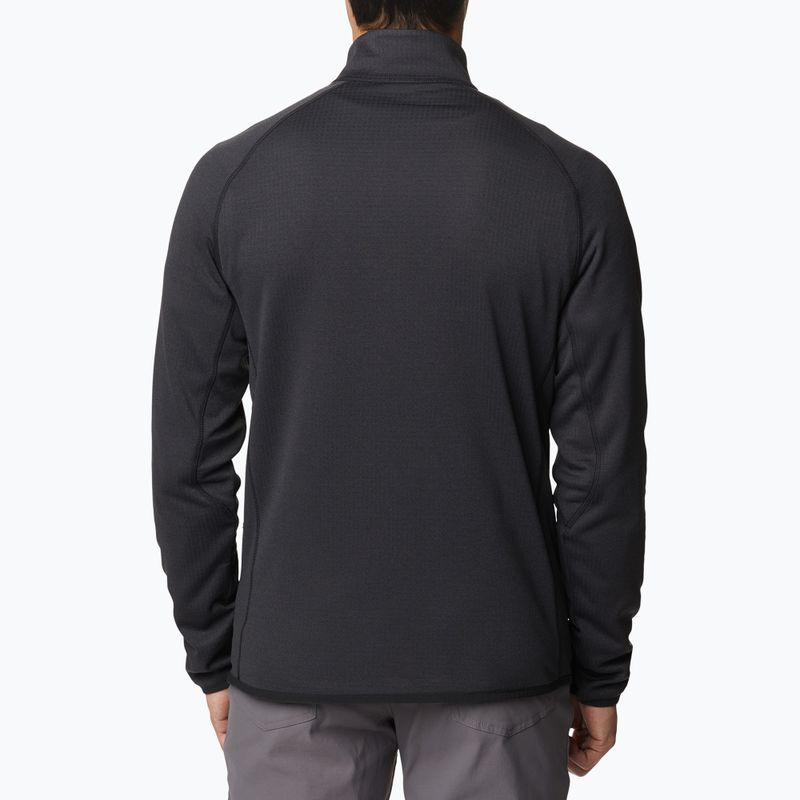 Felpa da trekking Columbia Triple Canyon Full Zip uomo nero 2