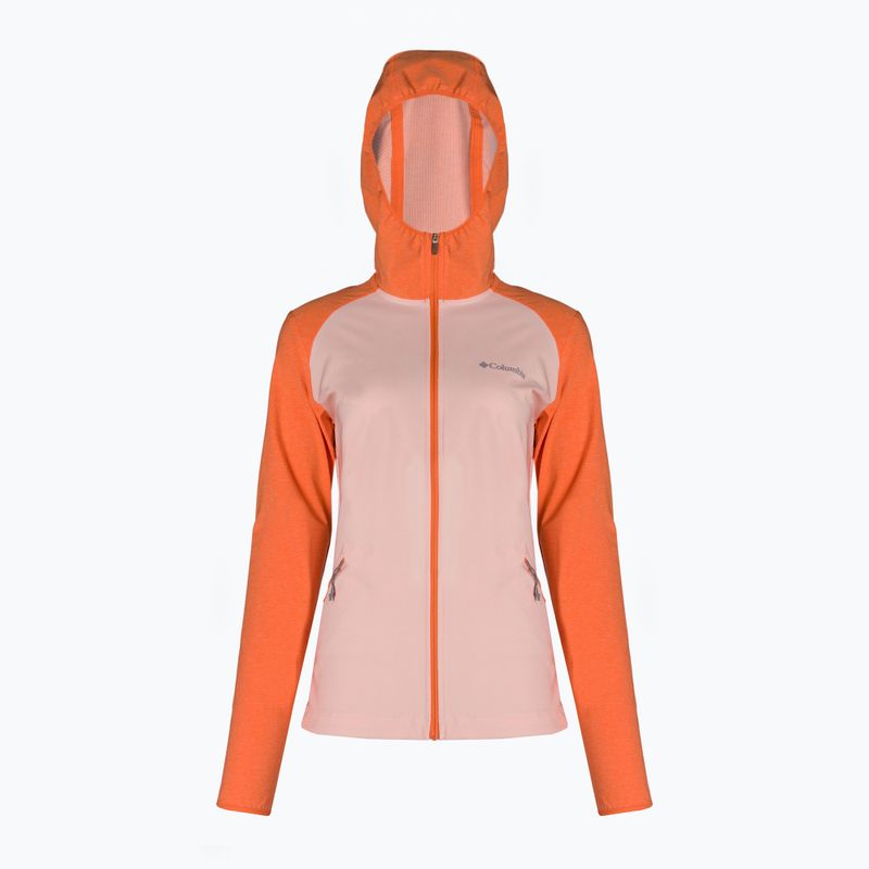 Columbia giacca Softshell Heather Canyon donna fiori di pesco/arancio tramonto