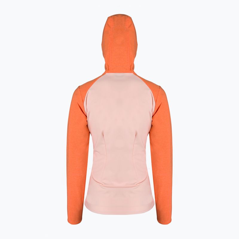 Columbia giacca Softshell Heather Canyon donna fiori di pesco/arancio tramonto 2