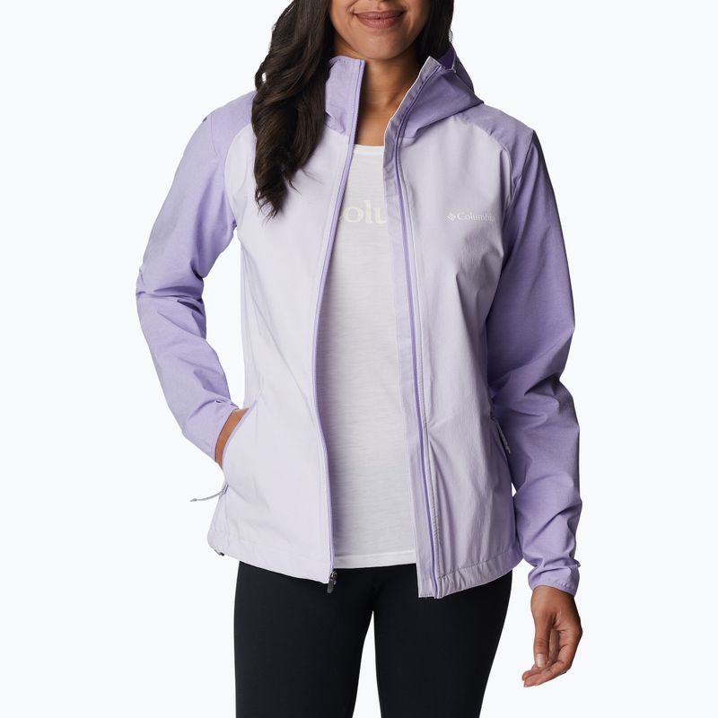 Columbia giacca Softshell Heather Canyon donna viola tinta/viola smerigliata