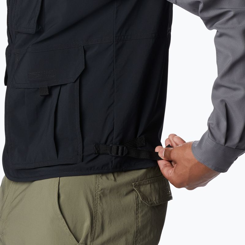 Giacca senza maniche Columbia Silver Ridge Utility nera da uomo per il trekking 7