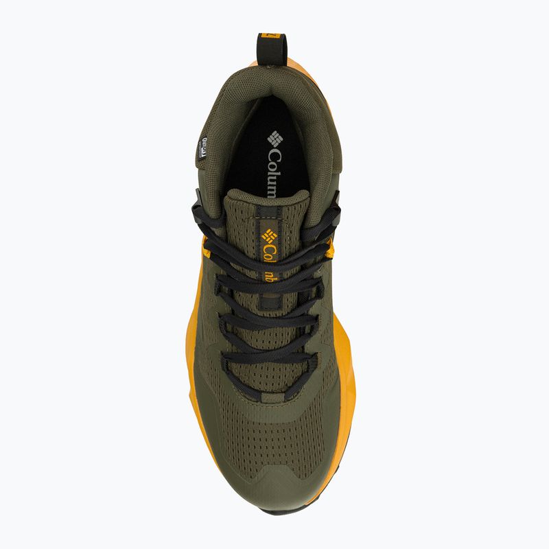 Stivali da trekking da uomo Columbia Facet 75 Mid Da nori/giallo oro 7