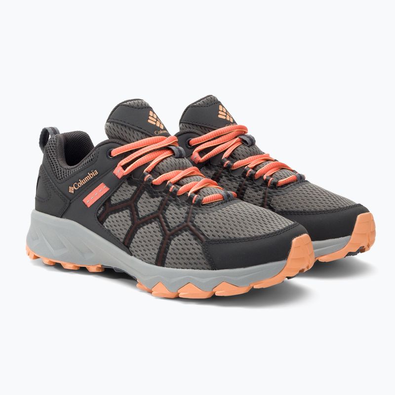 Columbia Peakfreak II ti grigio acciaio/lychee scarpe da trekking da donna 4