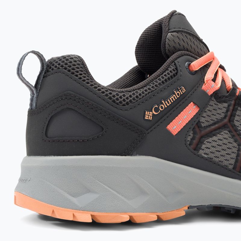 Columbia Peakfreak II ti grigio acciaio/lychee scarpe da trekking da donna 10