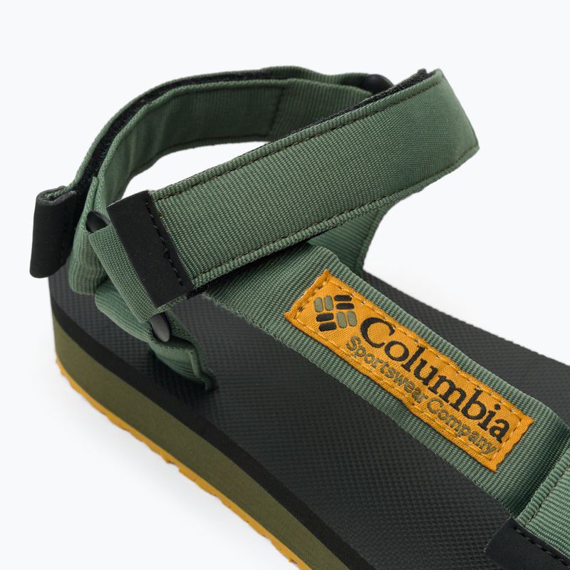 Columbia Breaksider mosstone/giallo oro sandali da trekking da uomo 7