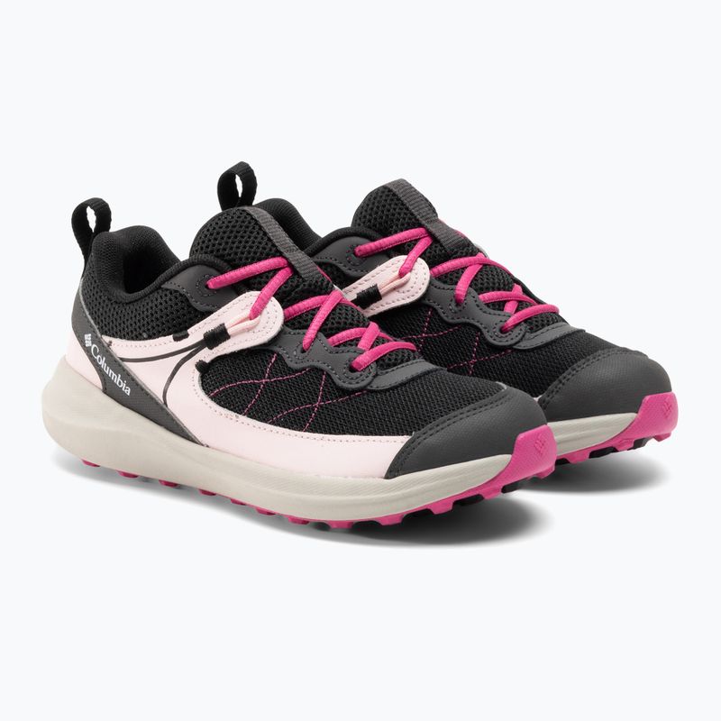 Columbia Trailstorm Youth nero/rosa ghiaccio scarpe da trekking per bambini 4