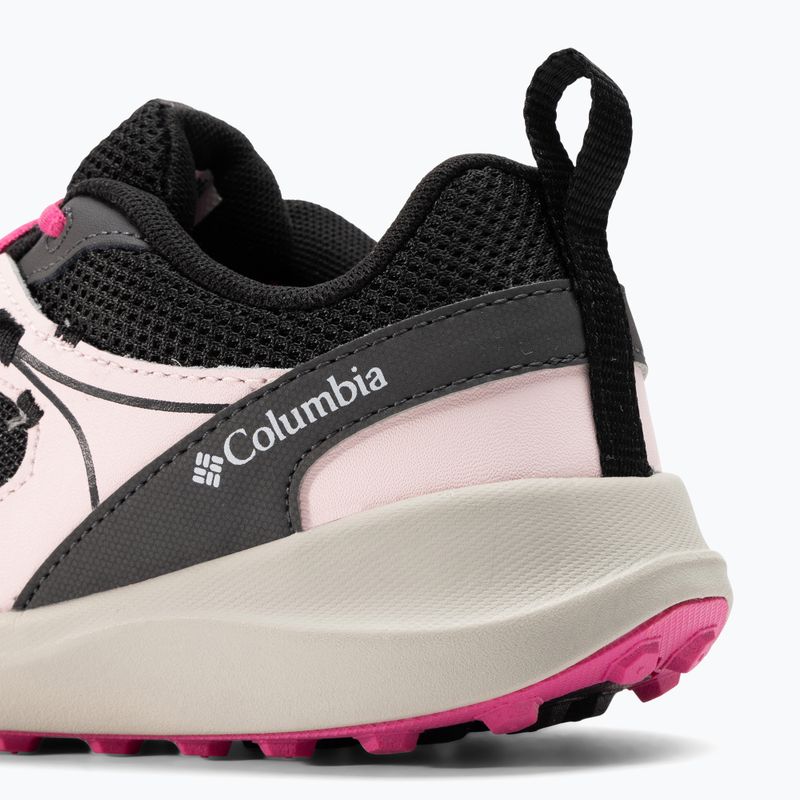 Columbia Trailstorm Youth nero/rosa ghiaccio scarpe da trekking per bambini 8