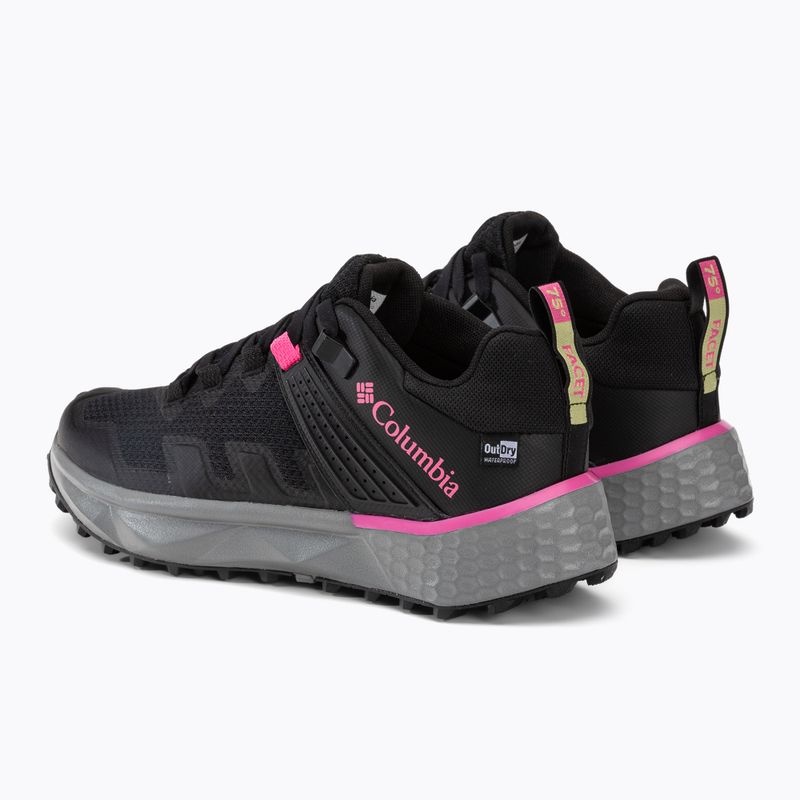 Stivali da trekking da donna Columbia Facet 75 Da nero/geranio selvatico 3