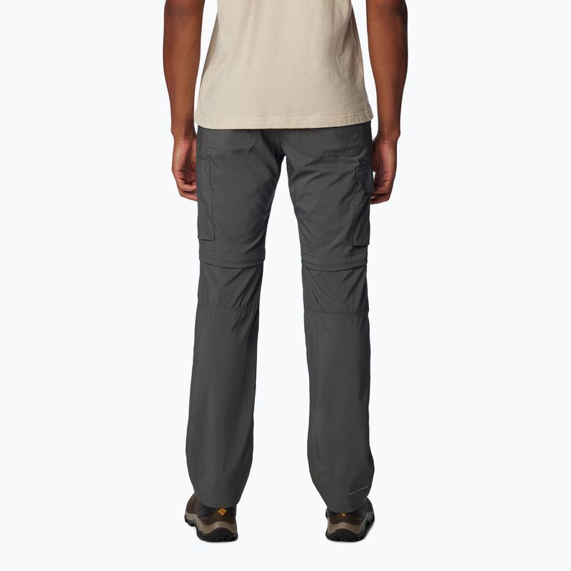 Pantaloni da trekking Columbia Silver Ridge Utility Convertible da uomo alla griglia 2