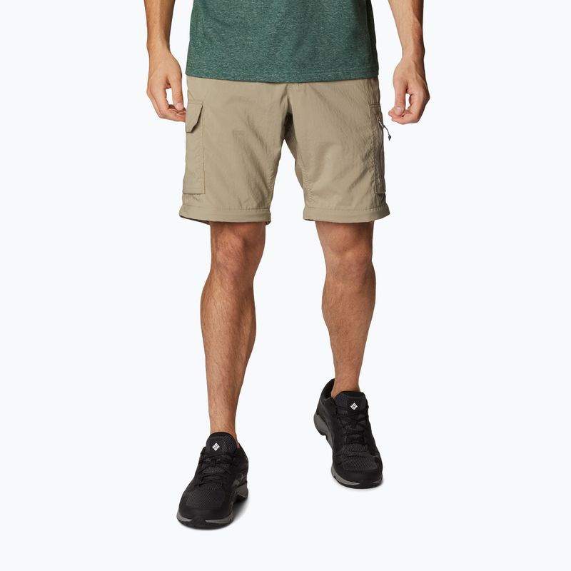 Pantaloni da trekking Columbia Silver Ridge Utility Convertible tusk da uomo 2