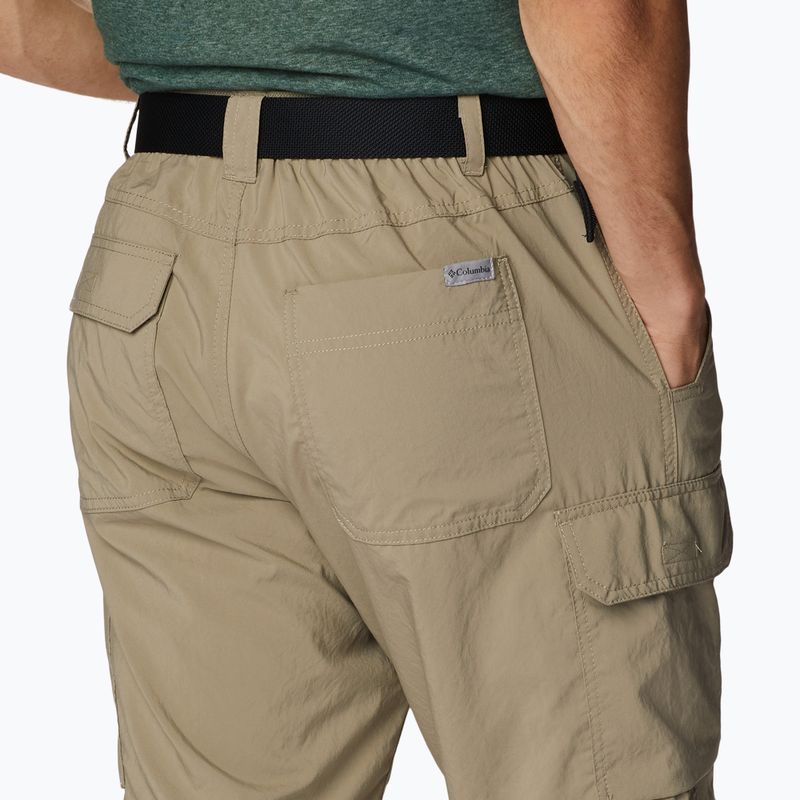 Pantaloni da trekking Columbia Silver Ridge Utility Convertible tusk da uomo 5