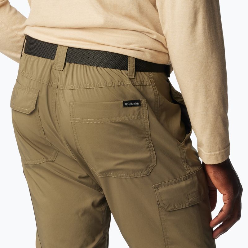 Pantaloni da trekking Columbia Silver Ridge Utility Convertible verde pietra da uomo 5