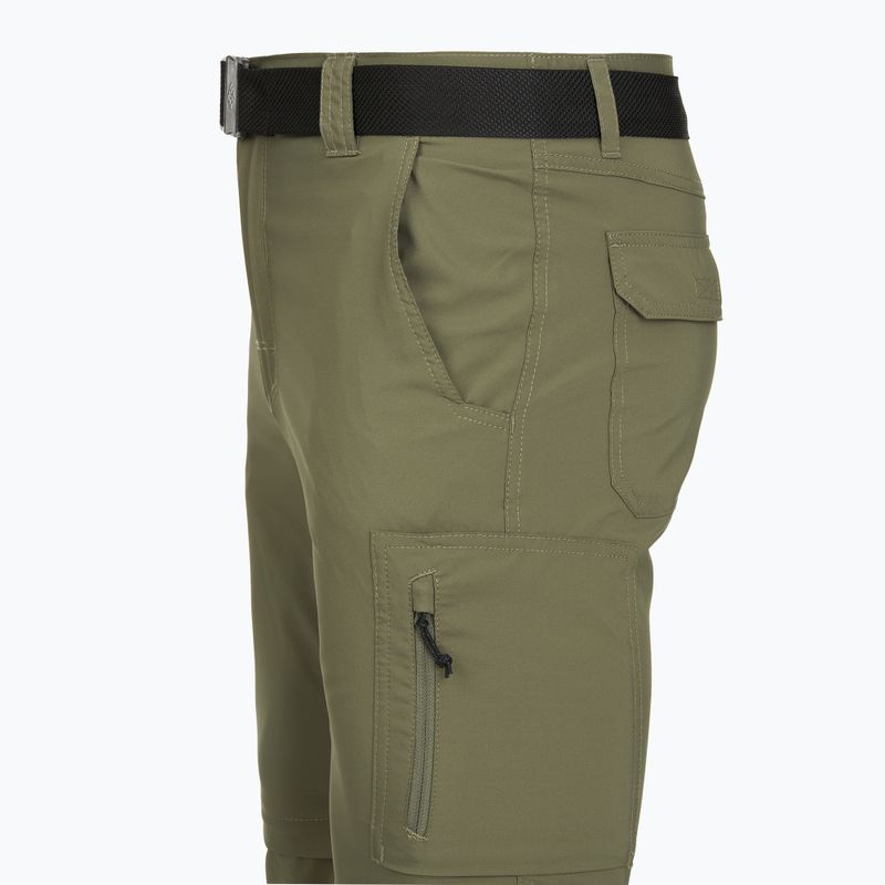 Pantaloni da trekking Columbia Silver Ridge Utility Convertible verde pietra da uomo 10
