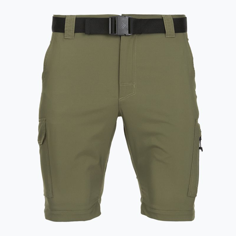 Pantaloni da trekking Columbia Silver Ridge Utility Convertible verde pietra da uomo 12