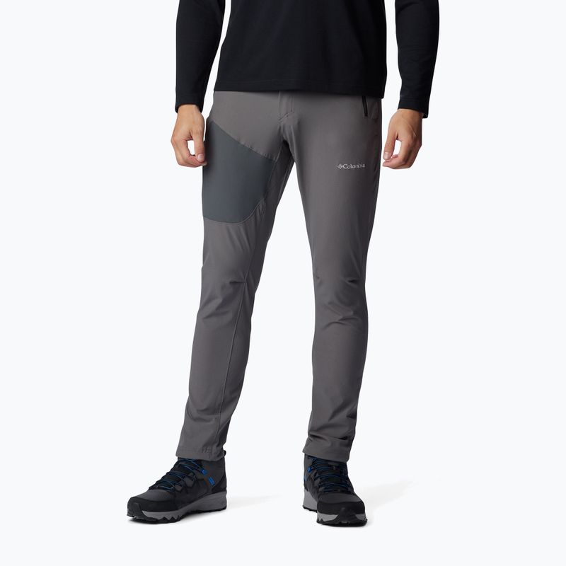 Pantaloni da trekking da uomo Columbia Triple Canyon II EU city grey